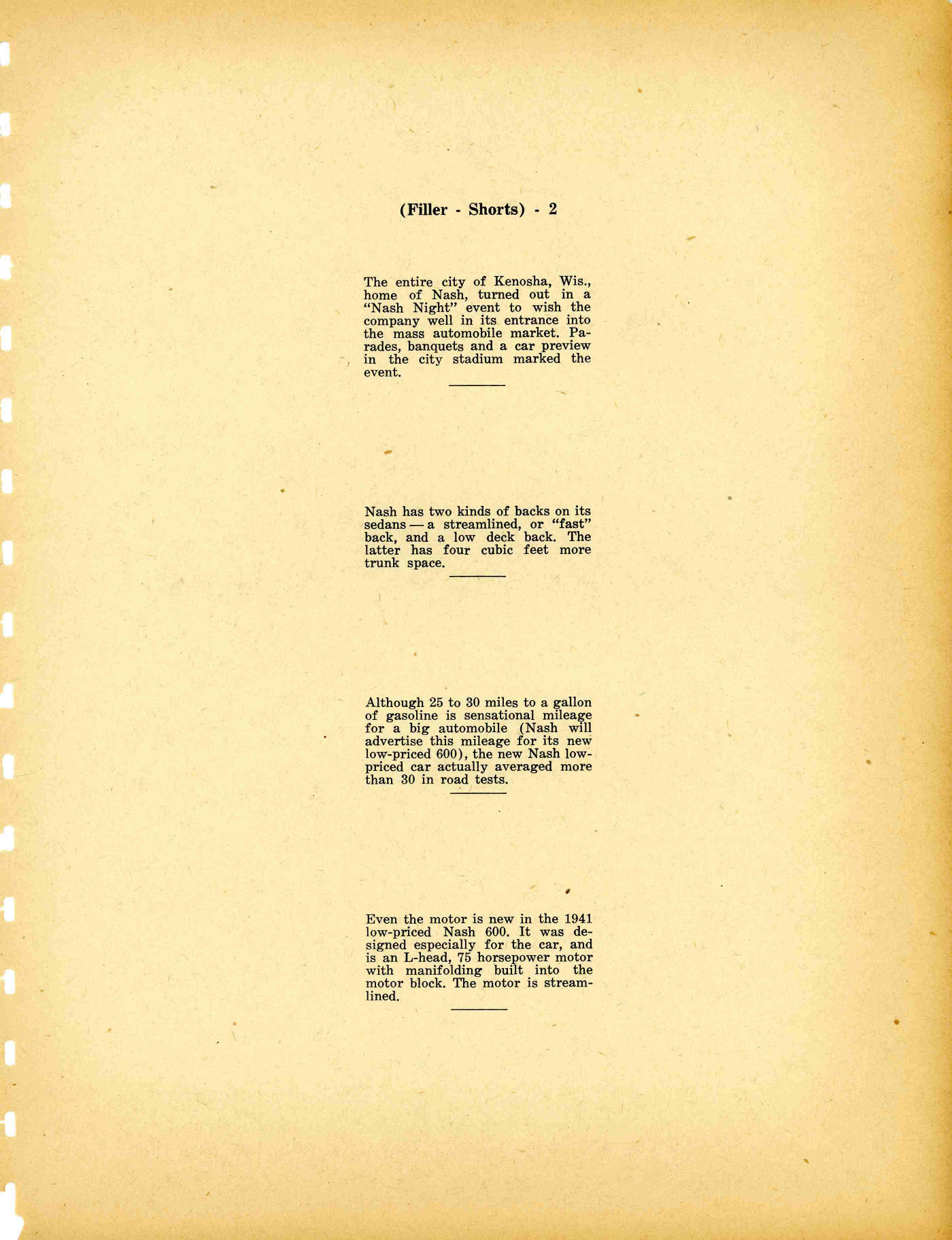 1941 Nash Press Kit Page 64